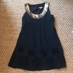 Nanette Lepore Sequined Collar Dress